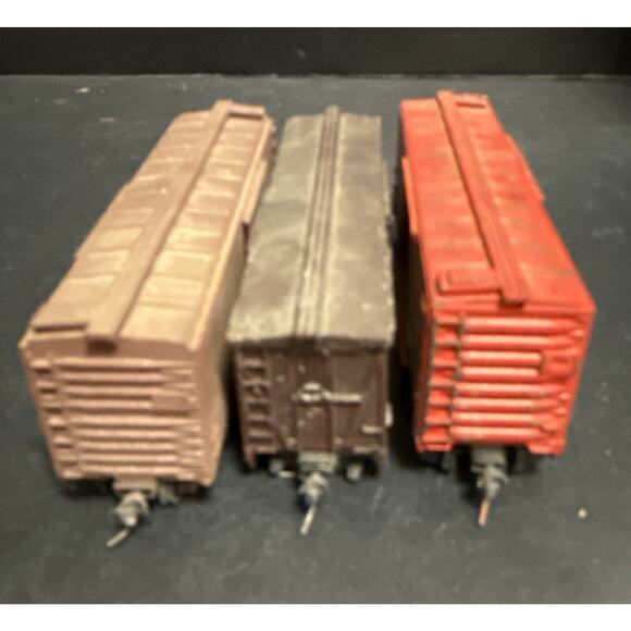 Lot Of 3 HO Scale Box Freight Cars Pacemaker Great Northern Western Maryland - Picture 4 of 6